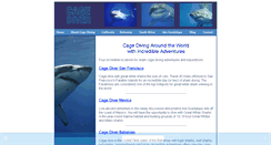 Desktop Screenshot of cagediver.com